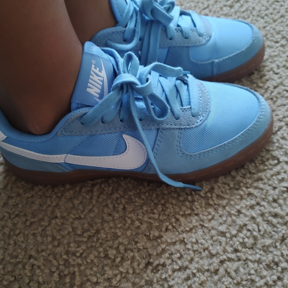 Nike Field GS University Blue White Gum Sneakers‎ IF0465-401 Kids 2.5Y NWB - Picture 5 of 8